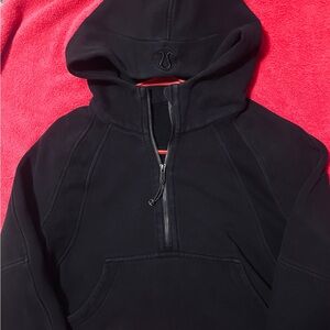 lululemon athletica Womens Black scuba hoodie